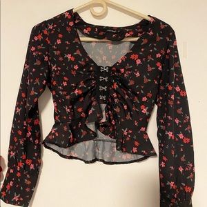 Floral Corset Top